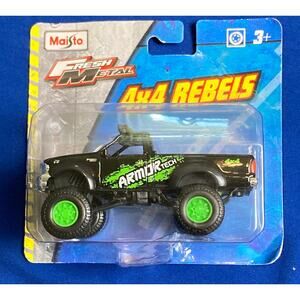 NEW 2016 Maisto Fresh Metal 4X4 Rebels Diecast Truck Armor Tech NIP